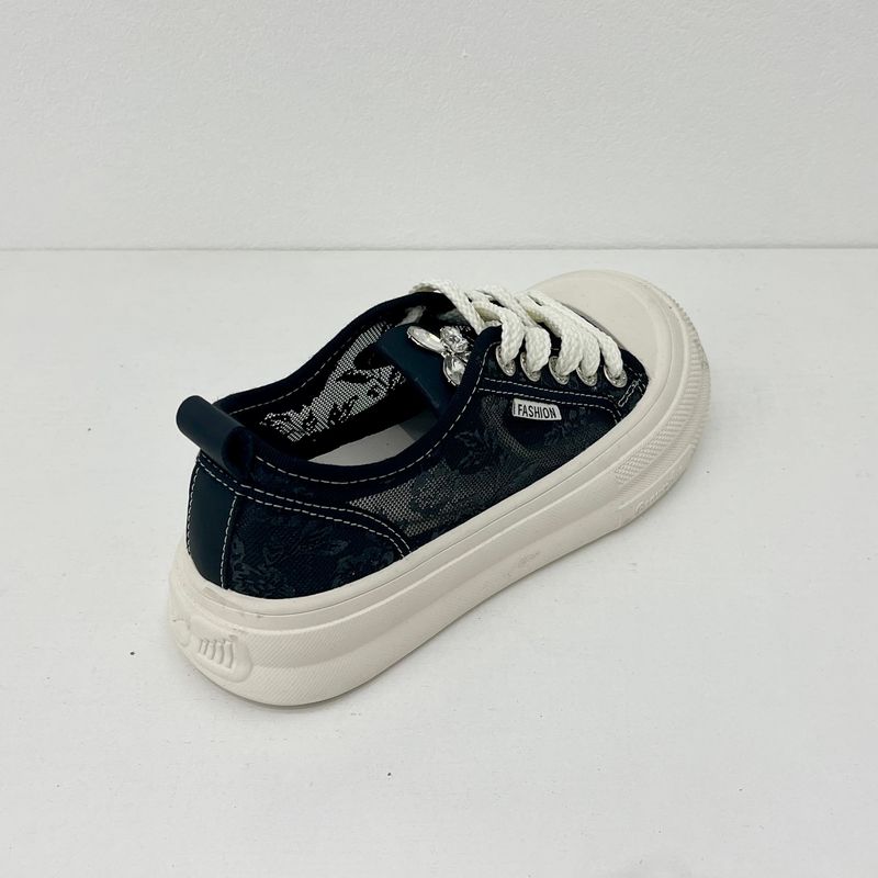 Women breathable mesh casual shoes with high top